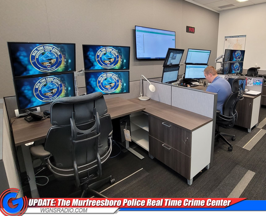 UPDATE: The Murfreesboro Police Real Time Crime Center