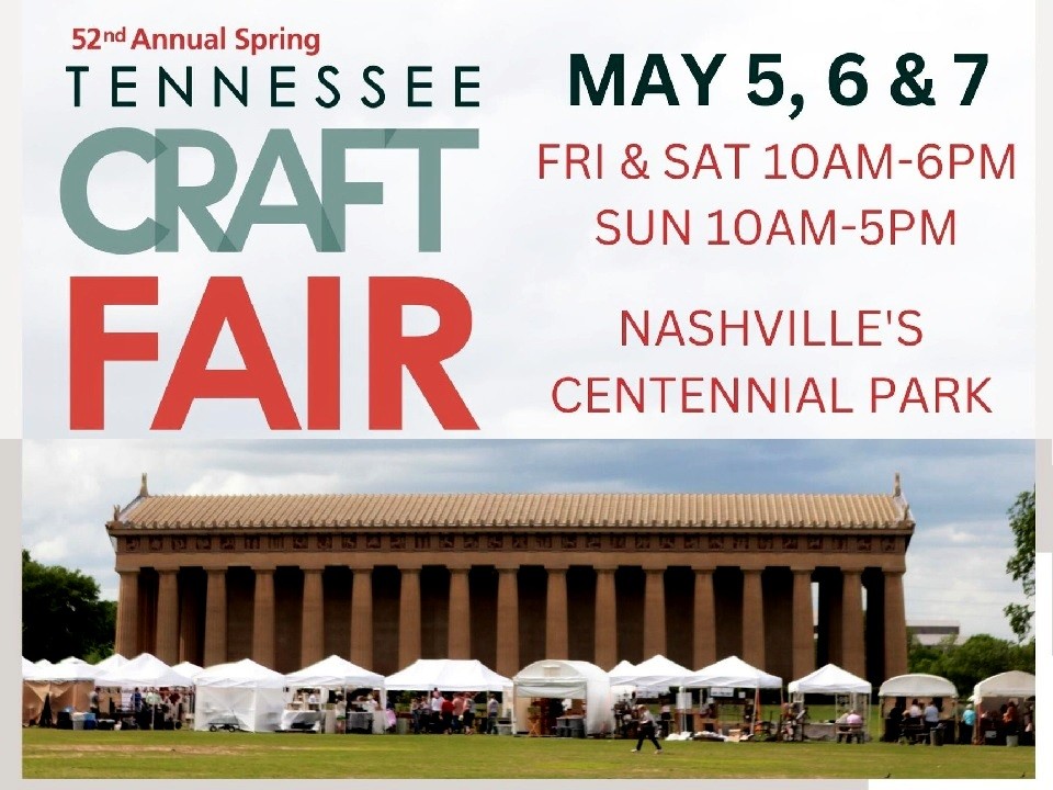 52nd Annual Spring TENNESSEE CRAFT FAIR WGNS Radio
