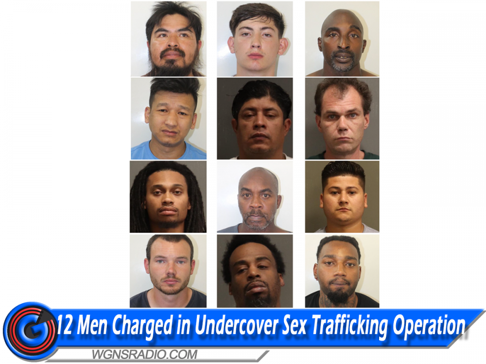 12 Men Charged In Undercover Sex Trafficking Operation Wgns Radio 