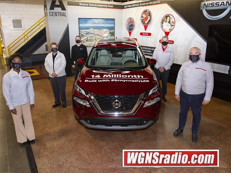 14Millionth Nissan Rolls Off Smyrna Assembly Line WGNS Radio