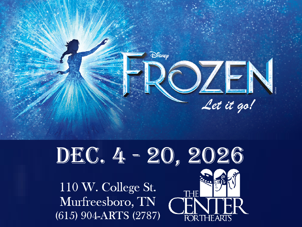 "Frozen" at the Center for the Arts