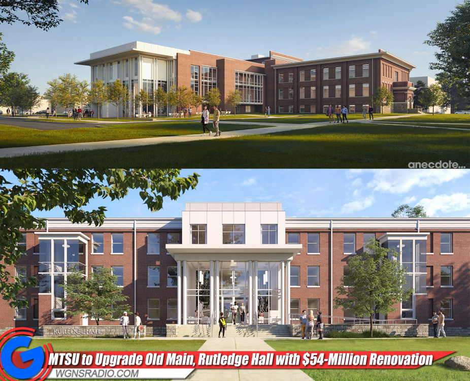 Kirksey Old Main (Top) and Rutledge Hall (Bottom)