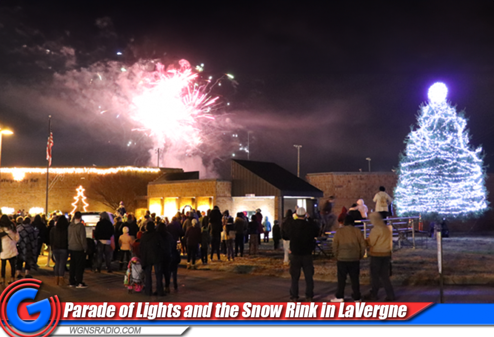 FRIDAY Parade of Lights and the Snow Rink in LaVergne WGNS Radio