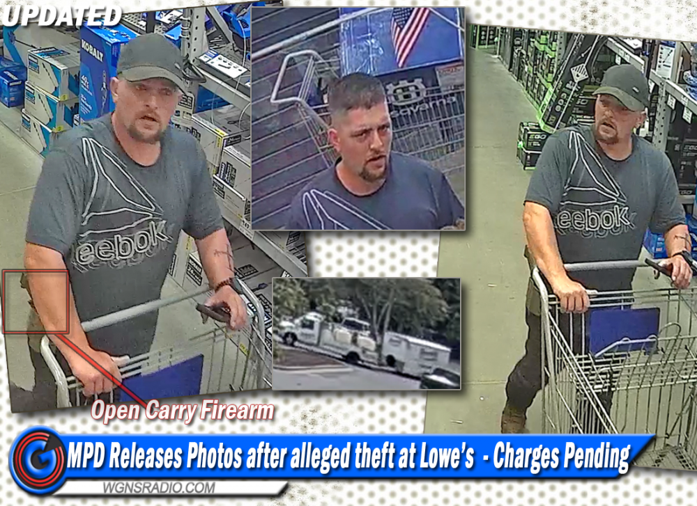 Alleged Shoplifting Suspect At Lowes In Murfreesboro Was Reportedly Armed Wgns Radio
