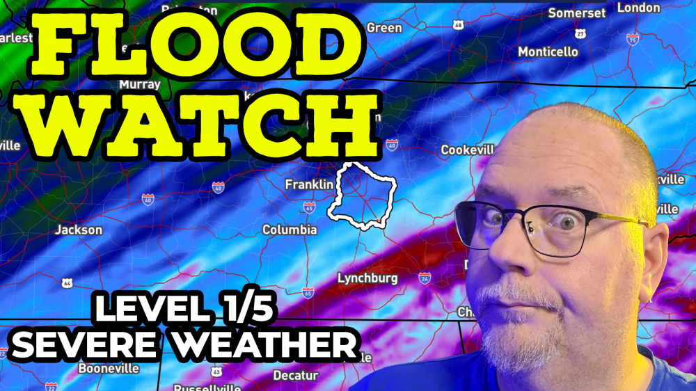 Heavy Rain, Strong Storms Possible in Rutherford County - WGNS Radio