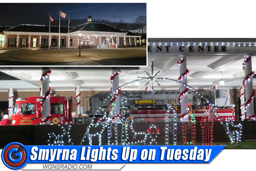 Smyrna to Hold Annual Holiday Lighting Ceremony Tuesday WGNS Radio