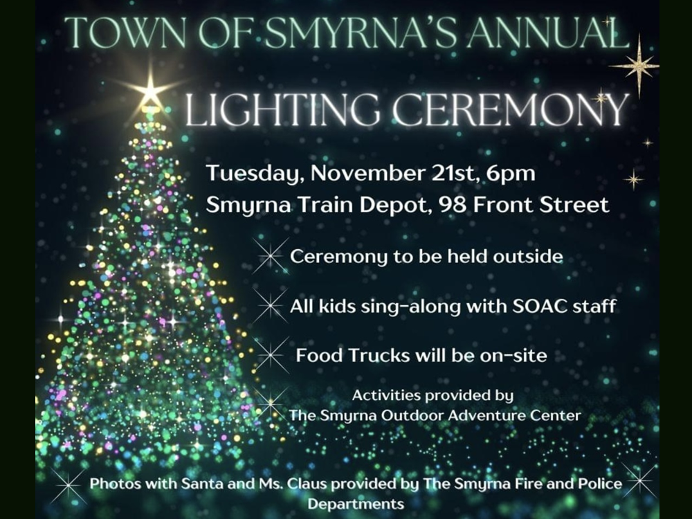 Town of Smyrna Tree Lighting WGNS Radio