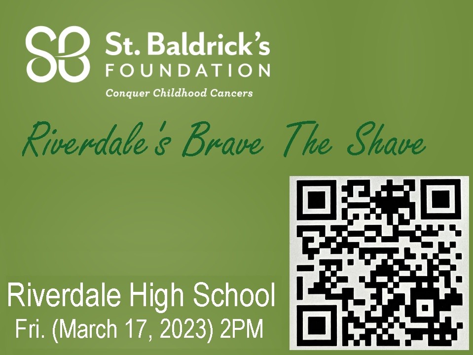 "Brave The Shave" at Riverdale High School WGNS Radio