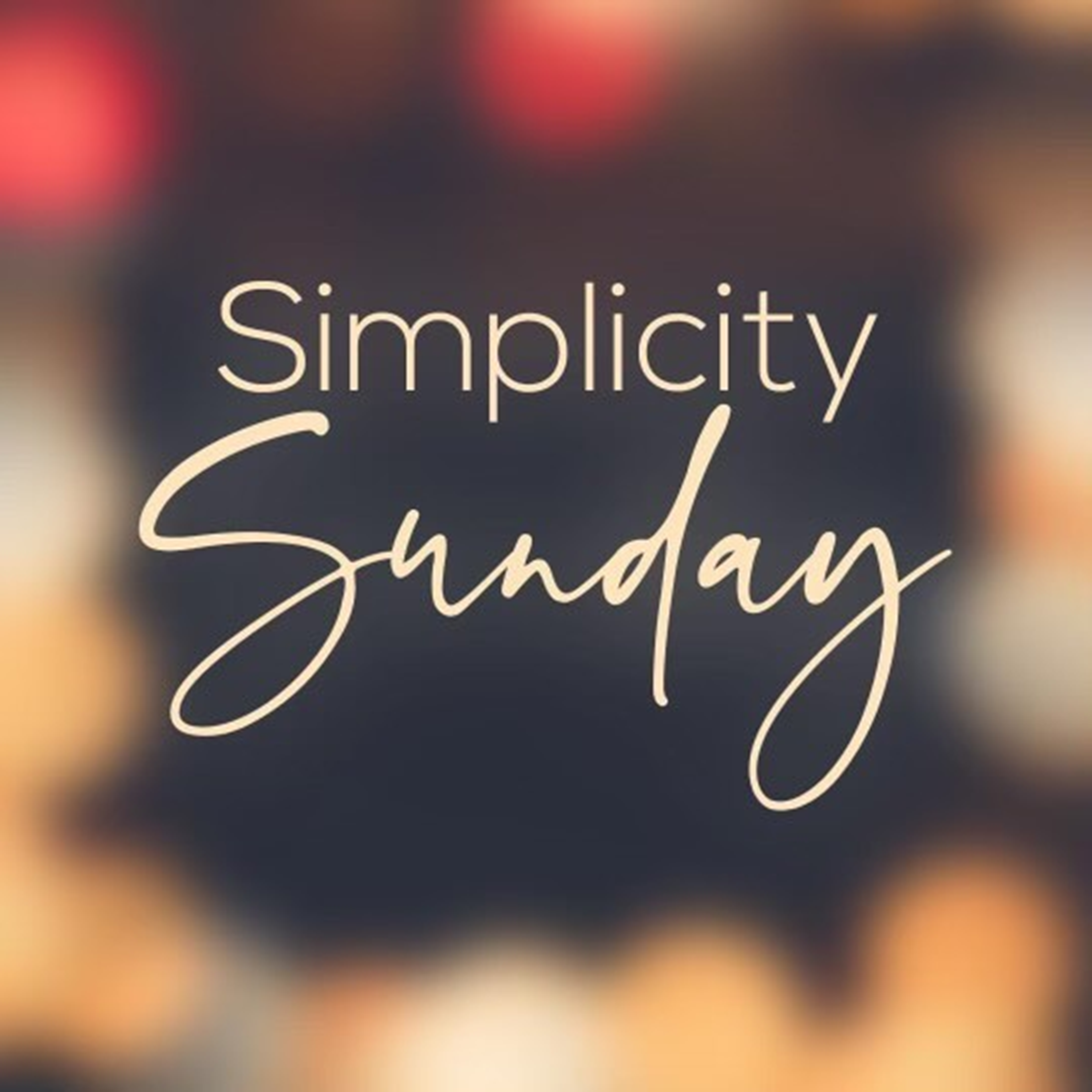 Sunday, October 5th, 2025: Simplicity Sunday: A Dose of Reality